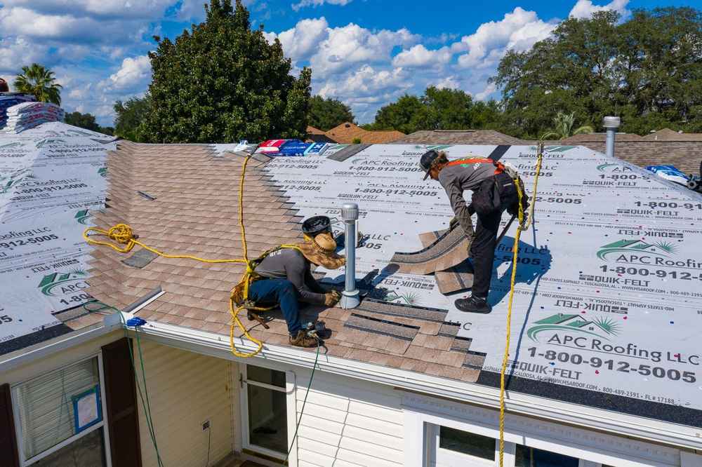 repair or replacement options for damage roof